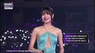 CHOI SOOYOUNG speaks Japanese in emotional speech at MAMA AWARDS 2023