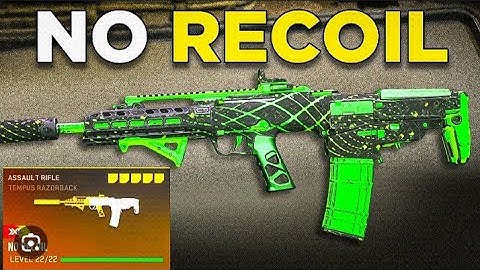 *NEW* NO RECOIL TEMPUS RAZORBACK CLASS is GODLY in MW2! (Best TEMPUS RAZORBACK Class Setup) - MW2