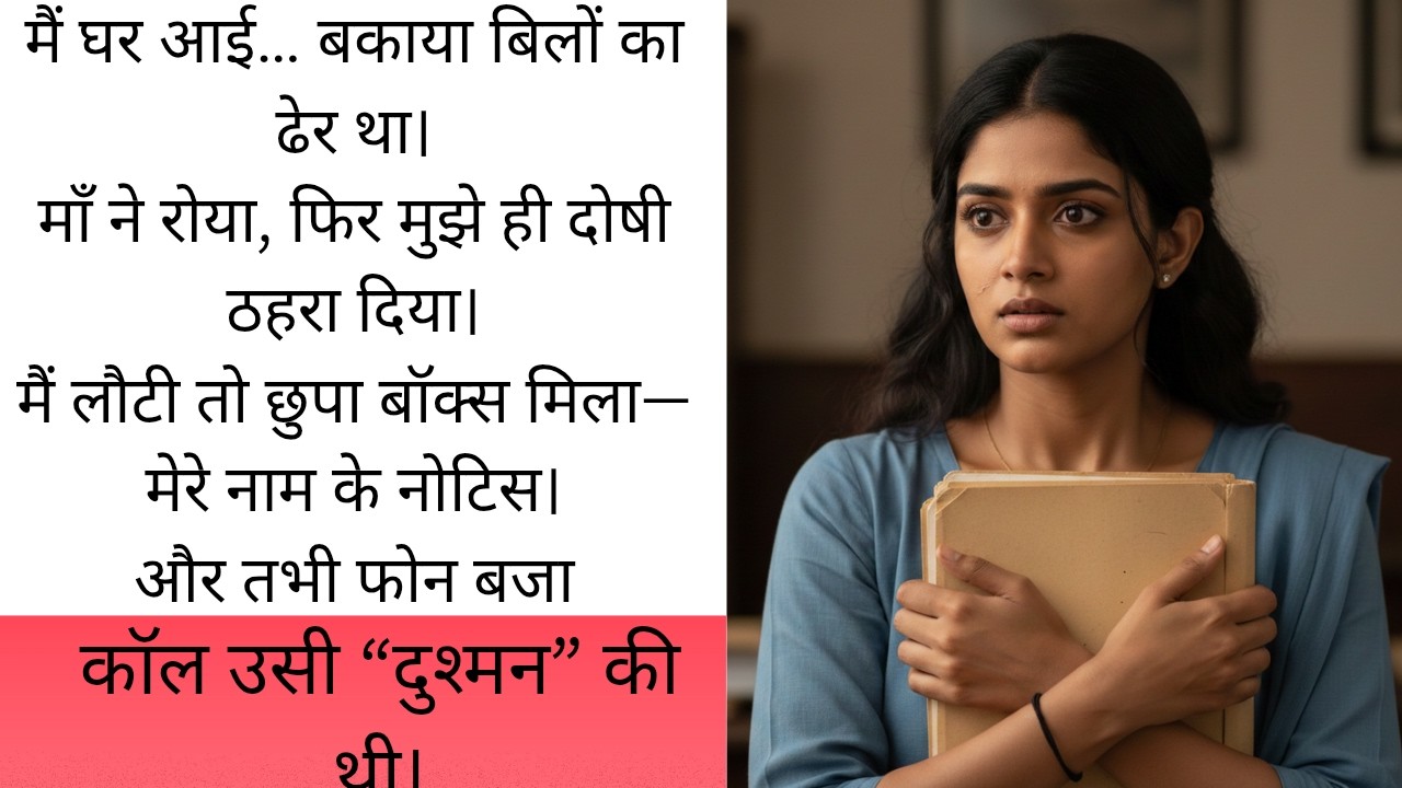 माँ ने मेरे नाम पर कर्ज़ लिया… और सच एक छुपे बॉक्स में मिला | Emotional Hindi Story