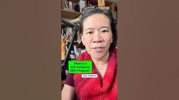 What is a Low Residency MFA Program?