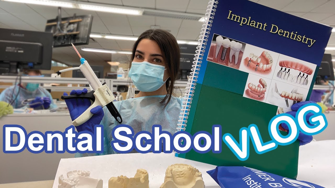 IMPLANTS + our last practice day in SIM clinic // VLOG #6