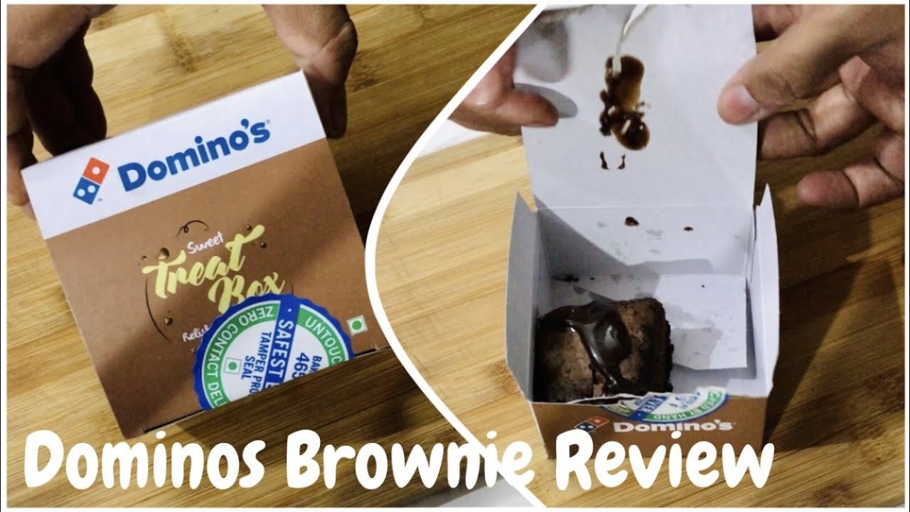 Dominos Brownie Review foodreview dominos YouTube