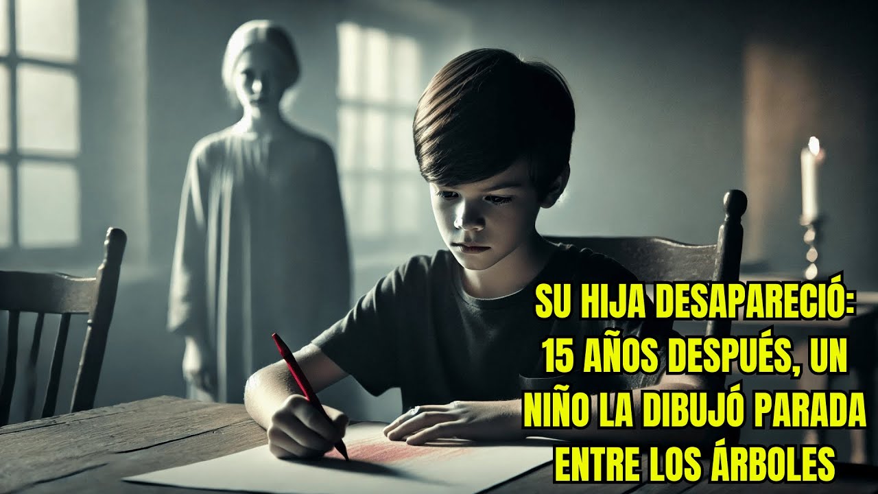 Su hija desapareció sin dejar rastro: 15 años después, un niño la dibujó parada entre los árboles