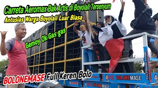 Ok Gasakhirnya Carreta Aeromax Bikin Warga Kota Boyolali  Senyum Bolonemase Keren Bolo