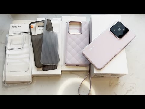 Xiaomi 14 Pink Color -Unboxing & Hands On Review - YouTube