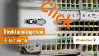Klippon® RailSnapper zur direkten Hutschienenmontage