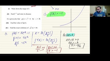 Olevel/iGCSE AddMath 4037 & 0606 - Exponential Function (Question)