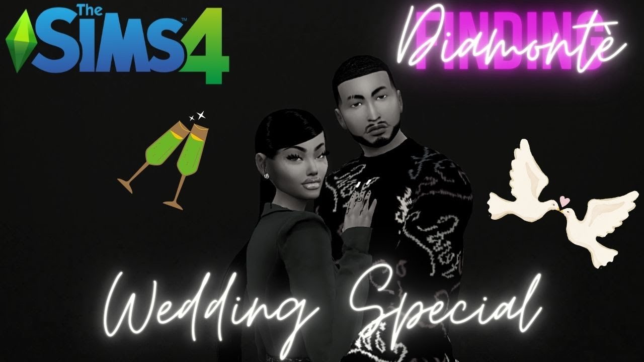 WEDDING SPECIAL | FINDING DIAMONTÉ EP. 9 | SIMS 4 LP