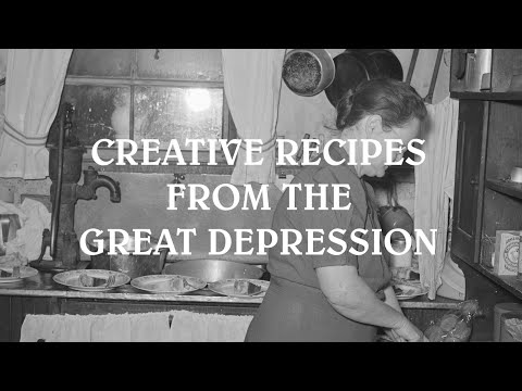 Creative Recipes from the Great Depression