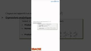 2BACSE Maths Resume 1120125