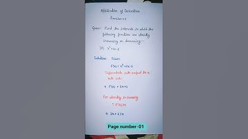 Class 12 NCERT Maths | Exercise 6.2 Q6 | Application of Derivatives ncert class-12 Maths ch-06