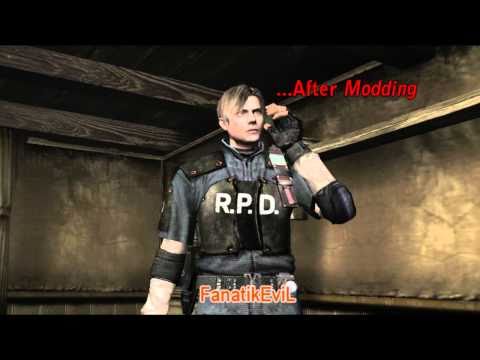 Resident Evil 4 Pc Leon Rpd Costume Mod High Resolution Youtube