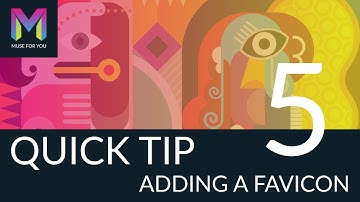 Quick Tip #5 - Adding a Favicon | Adobe Muse CC | Muse For You