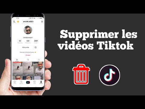 Comment supprimer toute ses vidéo Tik Tok | Comment supprimer une vidéo sur TikTok