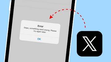 How To Fix X/Twitter Login Error on iPhone | Oops Something Went Wrong Please Try Again Later