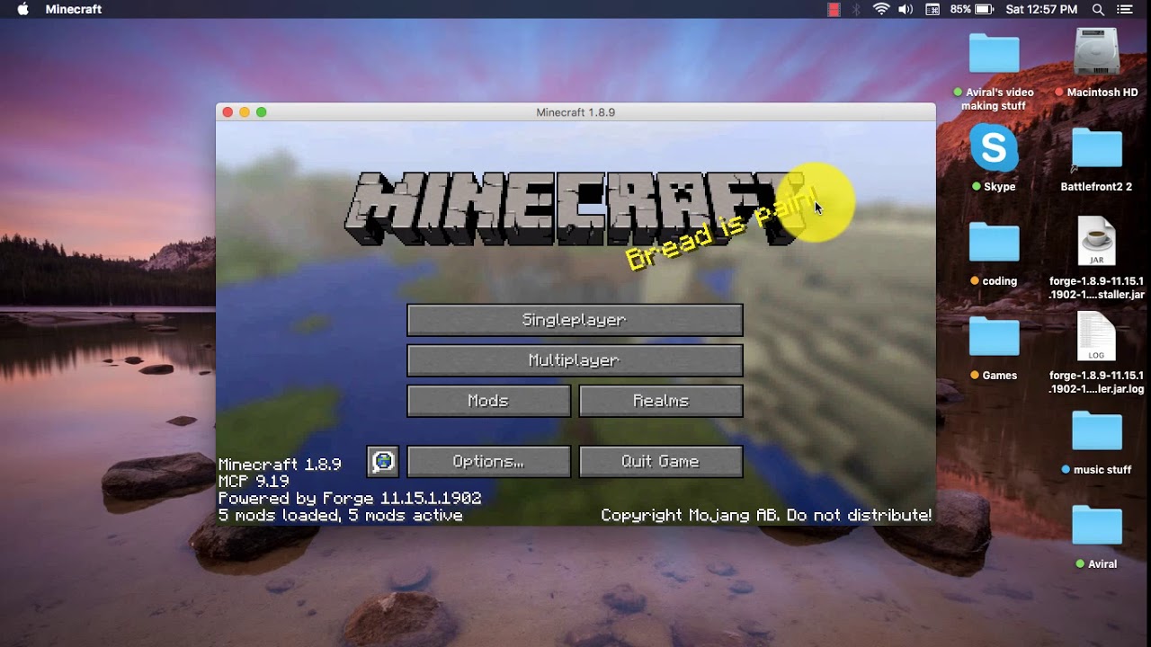 How to download mods on Minecraft Mac YouTube