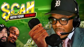 MAKING BANK DOING PHONE SCAMS! - Scam With Your Friends #games #gaming #newgame