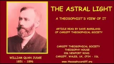 The Astral Light (A Theosophist