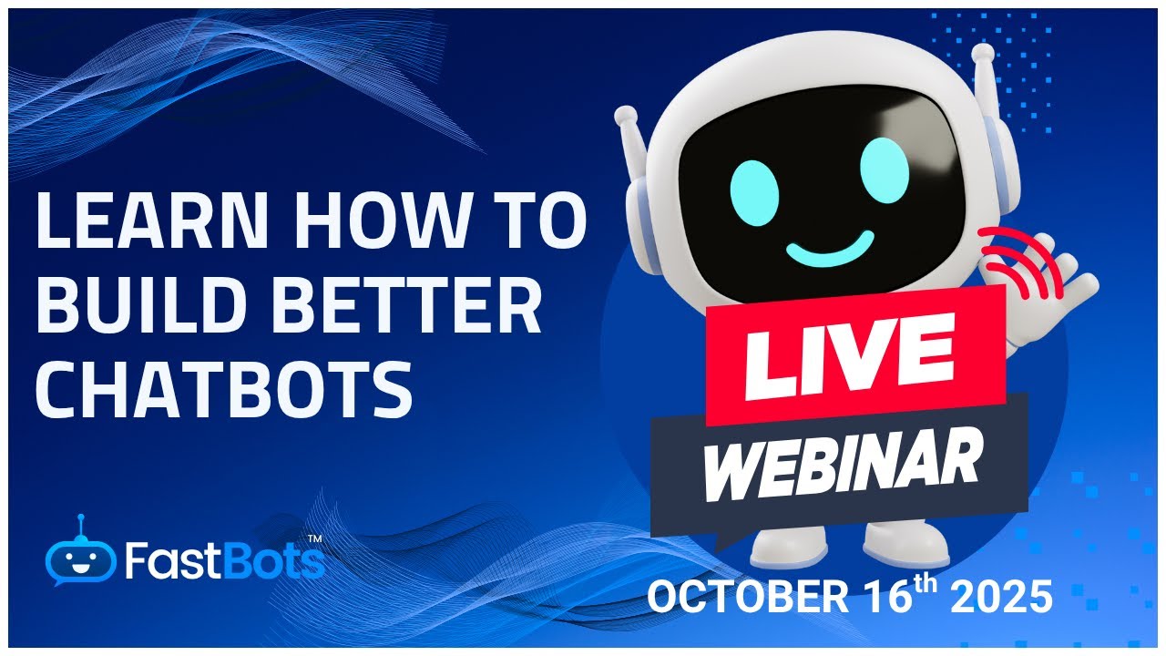 FastBots booking AI chatbot tutorial screenshot