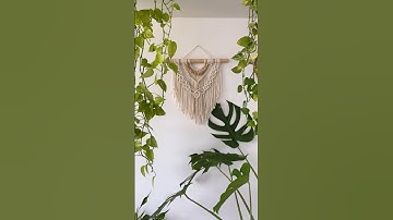 tutorial completo desse painel aqui no canal na quarta-feira! #macrametutorial #macrame