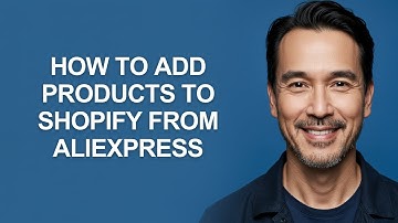 How to Add Products to Shopify From Aliexpress - KevinHowTo