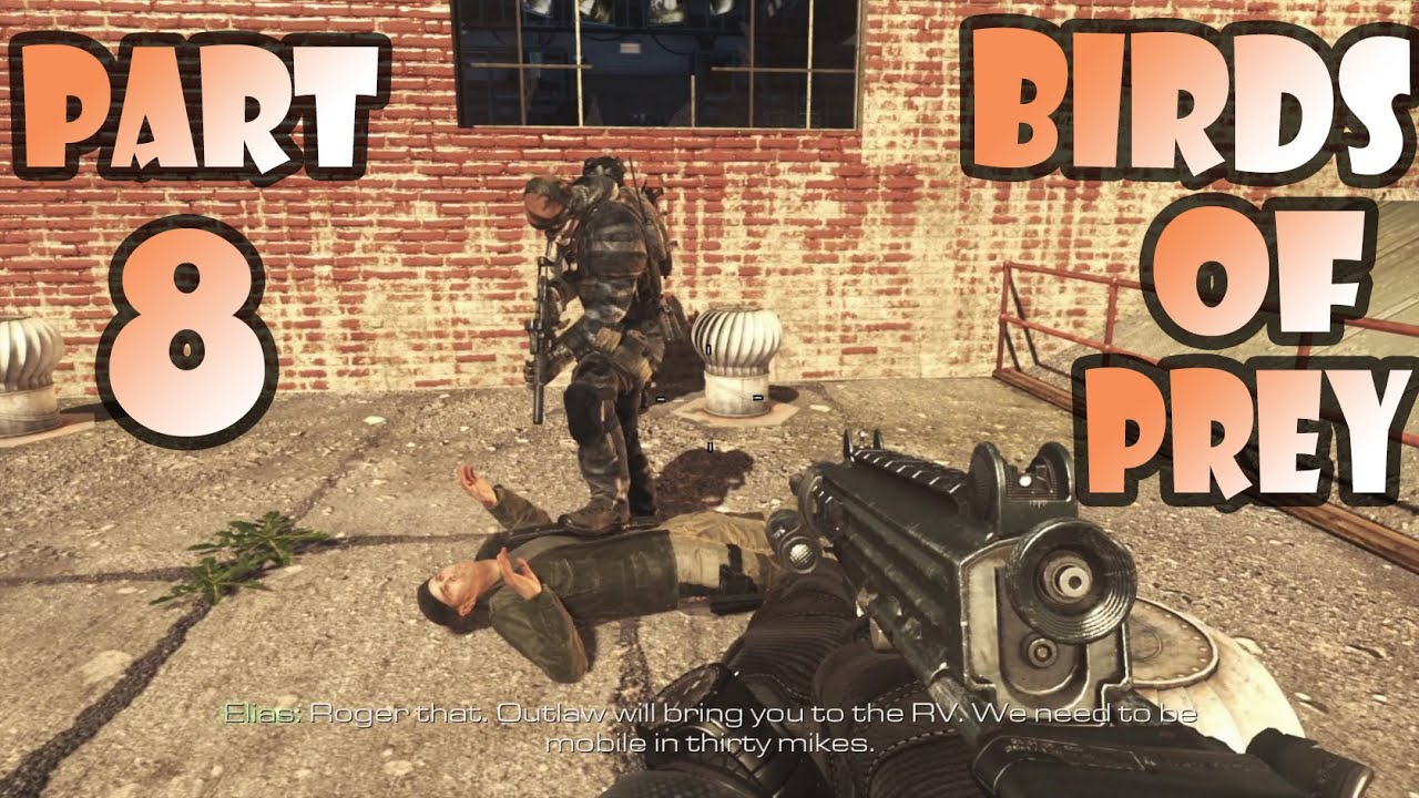 COD Ghosts [ Part 8 - Birds of Prey ] full Walkthrough, they went to ...