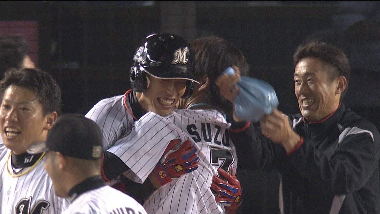 【プロ野球パ】「持ってる男」加藤翔平、プロ2号はサヨナラアーチ 14/05/20 M-S