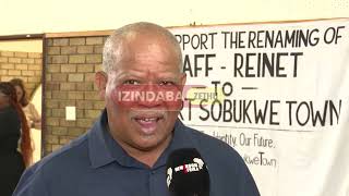 Iliba Lika Robert Sobukwe Licekelwe Phansi Emva Kokuguqulwa Kwegama Ledolobha Igraaff Reinett