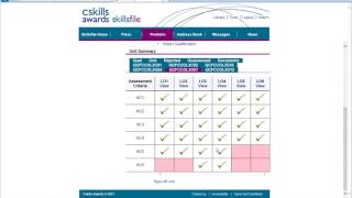 Skillsfile Assessor - How to sign off a Portfolio