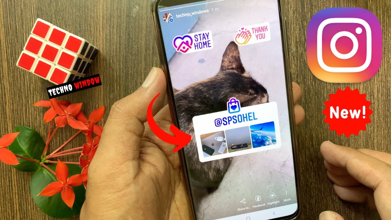 How to Use Support Small Business Sticker on Instagram - Instagram New