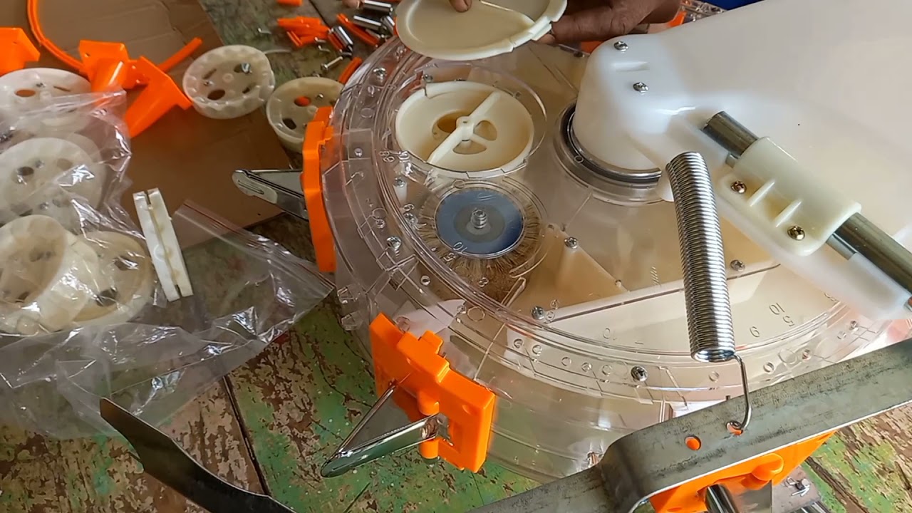 Proses rakit dan ujicoba Tanika corn seeder S7, Alat penanam biji jagung semi otomatis. #jagung