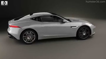 Jaguar F-Type R coupe 2017 3D model by 3DModels.org