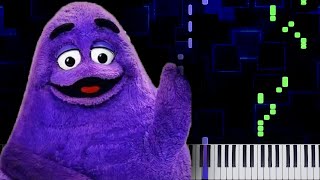 Grimace Shake Song [Piano Tutorial]