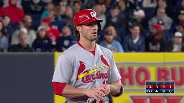 STL@NYY: Grichuk doubles to left, plates Molina