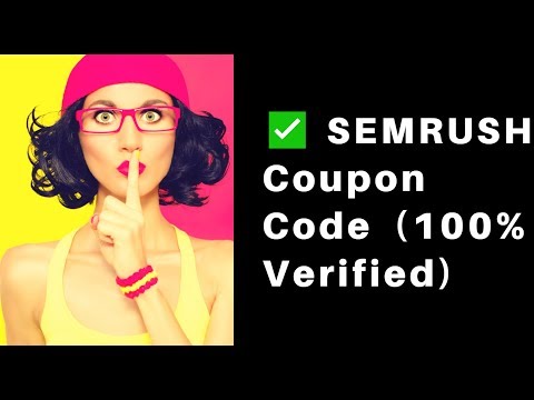 [Updated] SEMRush Discount Promo Coupon Code ✅ (100% Working )