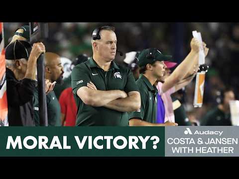 Did Michigan State Get A Moral Victory Against Notre Dame? | Costa and Jansen