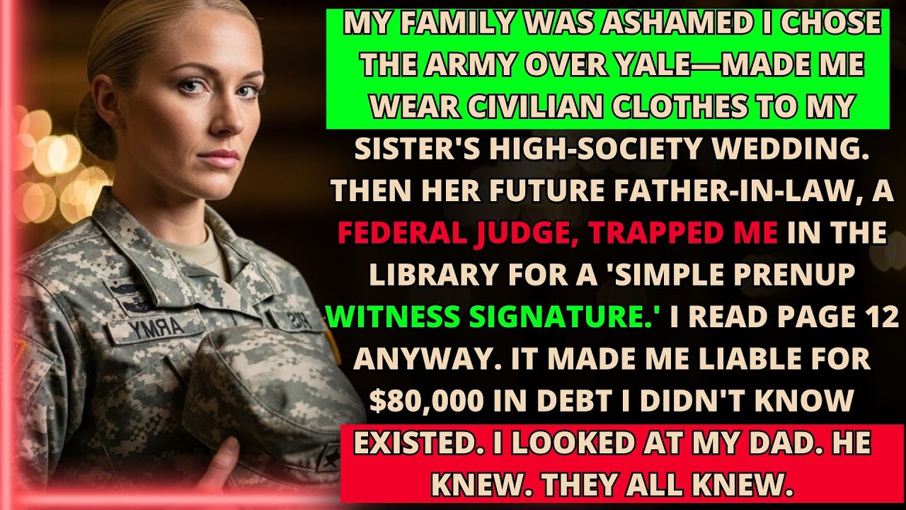 They Were Ashamed I Chose the Army Over Yale — Until a Federal Judge Tried Make Me Sign Away $80,000
