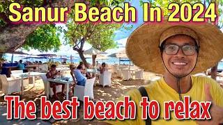 Sanur Bali on beachside, The best beach to relax in Sanur