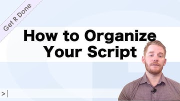Get R Done | R Stats Tutorials: How to Organize Your Script (Commenting and Sectioning)