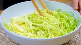 กะหล่ำปลีใส่ไข่ดีกว่าพิซซ่า! สูตรที่ง่าย รวดเร็วและอร่อยมาก! ASMR ที่ดีที่สุด! screenshot 2