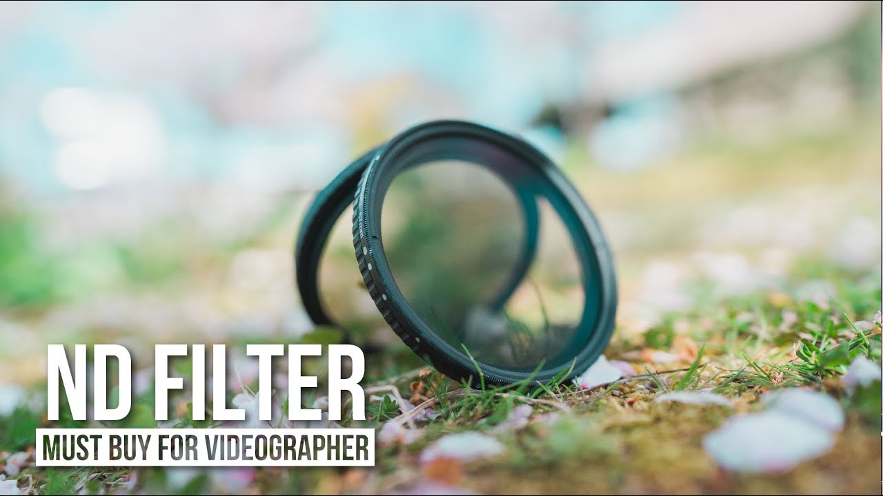 光量を調節して綺麗な映像を Ndフィルターは映像製作に必須なアイテム Youtube
