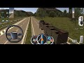 Euro Truck Driver 2018 28 Crates Transport to Barcelona 