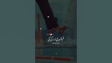 🔥 Deep line 💔 Whatsapp status 💘 Alone status || Urdu shayari || Dani_poetry #shorts
