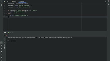 (LAB3) USERNAME & PASSWORD VALIDATION | Python 