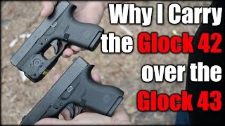 Why I Carry the Glock 42 over the Glock 43| FAQ