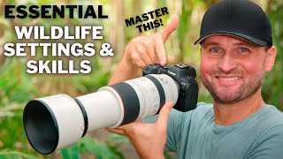 GO-TO SETTINGS For Bird \& Wildlife PHOTOGRAPHY  | Have YOU Mastered The MOST IMPORTANT SKILL?