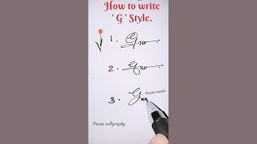How to write 