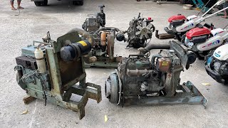 Vài Động Cơ Máy Cày Vừa Mới Chặt Yanmar 3t82 | Nông Cơ Nguyễn Văn Châu