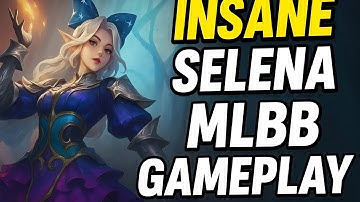 INSANE SELENA AIM! | Crazy Burst Damage & Pro Traps – MLBB Ranked Gameplay