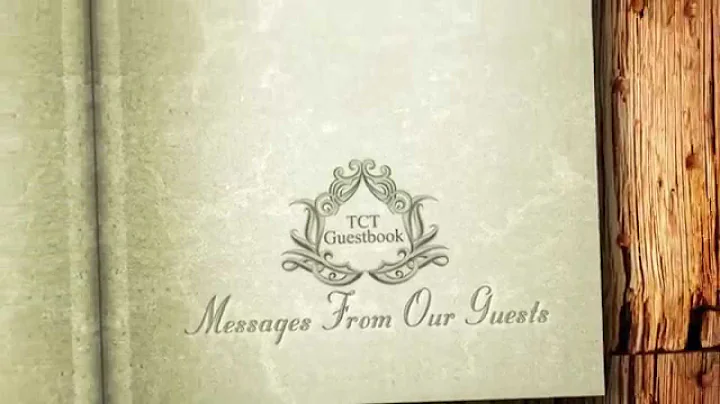 TCT Network Guestbook with Charity Bode